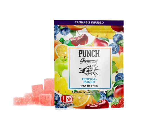 For those who want their edibles to taste like candy and hit like gas—Punch Gummies are the real deal. Small bite. Heavyweight high.