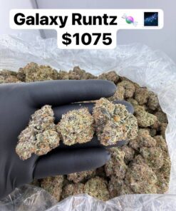 galaxy runtz hybrid strain that takes the legendary Runtz genetics to galactic heights. With sweet, candy-like flavor and a cosmic punch of THC..