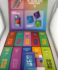 colors 3g 3 grams of premium THC oil. Engineered for bold flavor, smooth clouds, and long-lasting effects, this device delivers triple..