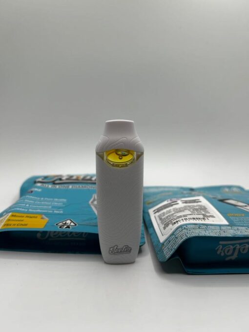 jeeter 1g disposable all-in-one ticket to on-the-go elevation — pre-filled, pre-charged, and infused with top-tier live resin or distillate, depending..
